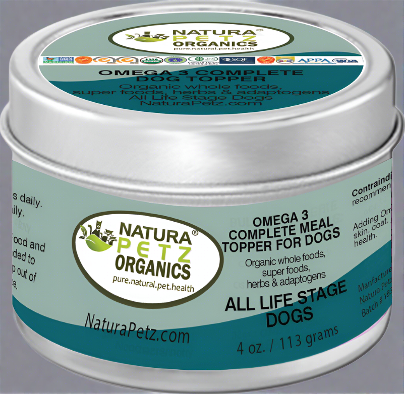 Omega 3 & 6 Complete Meal Topper For Dogs & Cats*  - Nutritional Omega 3 Meal Topper For Dogs & Cats*