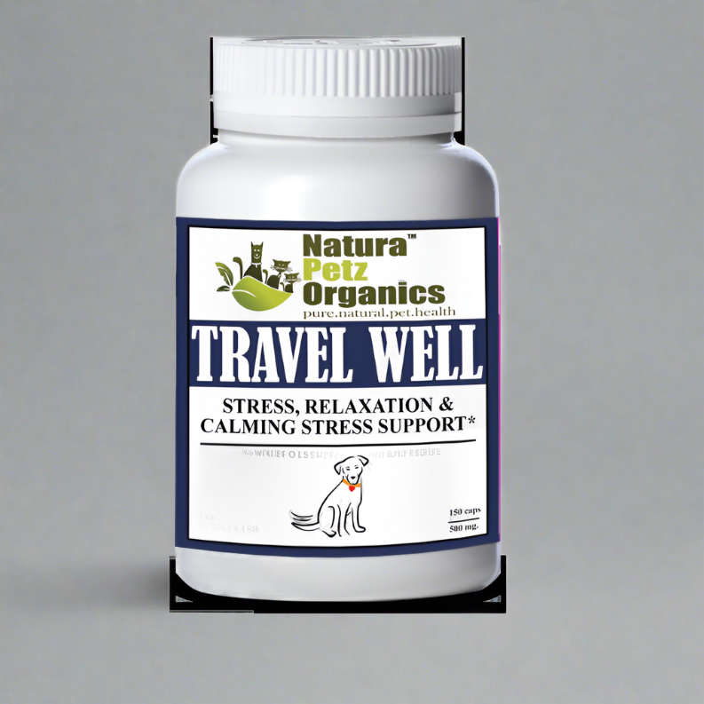 Travel Well - Stress, Relaxation & Calming Stress Support* For Dogs And Cats On The Go*