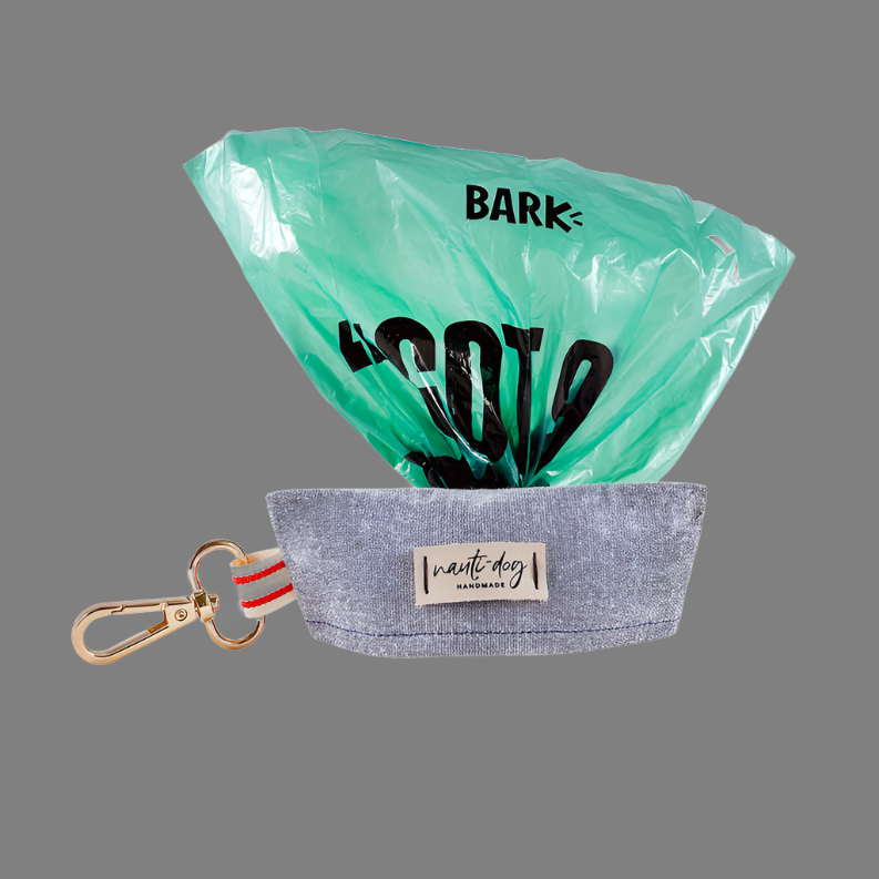 Chambray Classic Oxford Dog Waste Poop Bag Dispenser