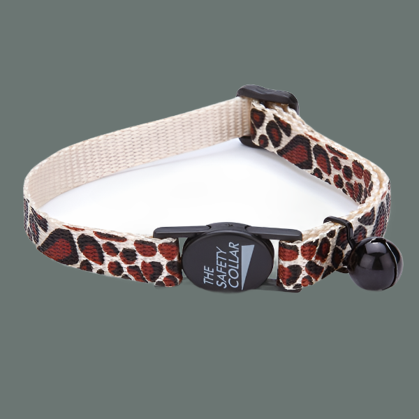 MT AnimalPrint Cat Collar