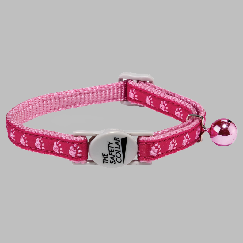 MT TwoTone Pawprint Collar