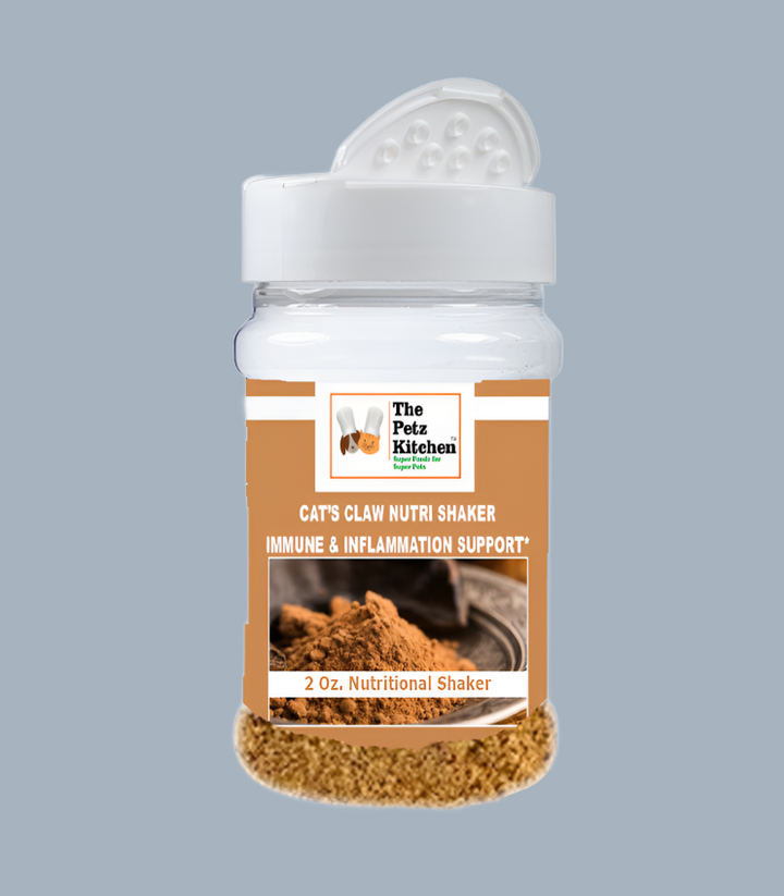 Cat's Claw Powder Immune & Inflammation Support* The Petz Kitchen Organic & Human Grade Ingredients For Home Prepared Meals & Treats