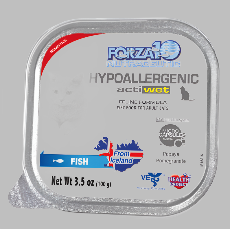 Forza10 Actiwet Hypoallergenic Icelandic Fish Recipe Canned Cat Food