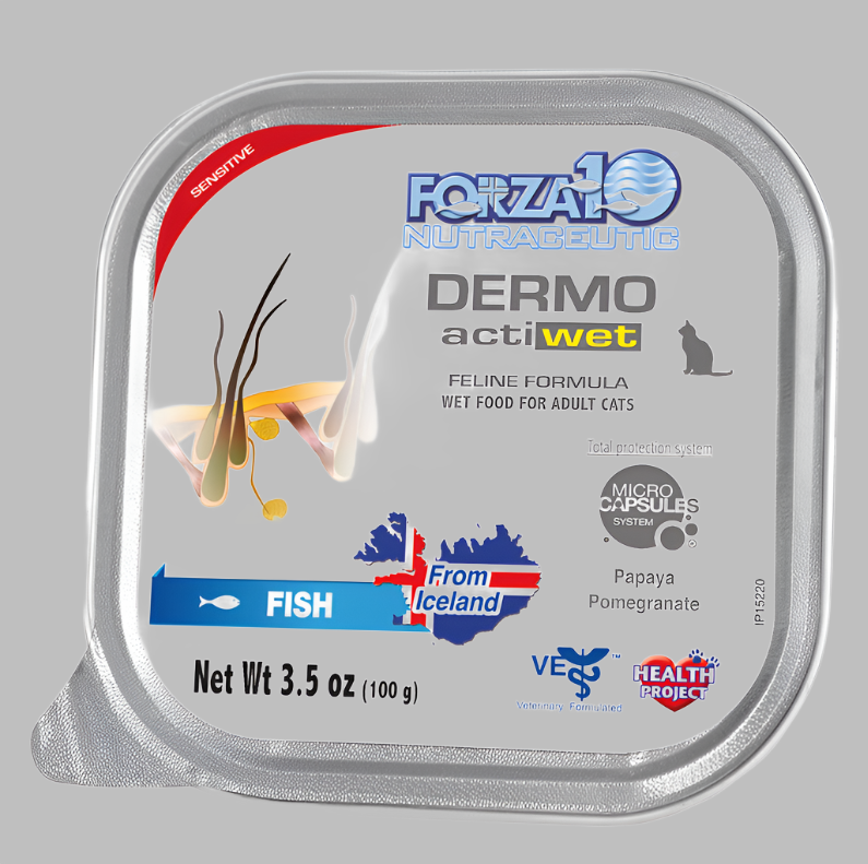 Forza10 ActiWet Dermo Support Icelandic Fish Recipe Canned Cat Food