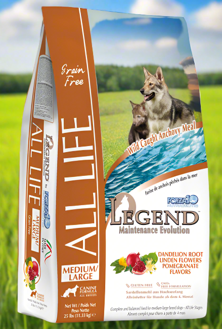 Forza10 Legend All Life Medium/Large Breed Grain-Free Dry Dog Food