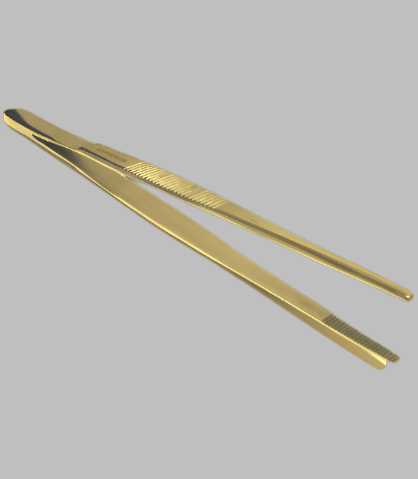 Thumb Dressing Forceps Size Serrated Stainless