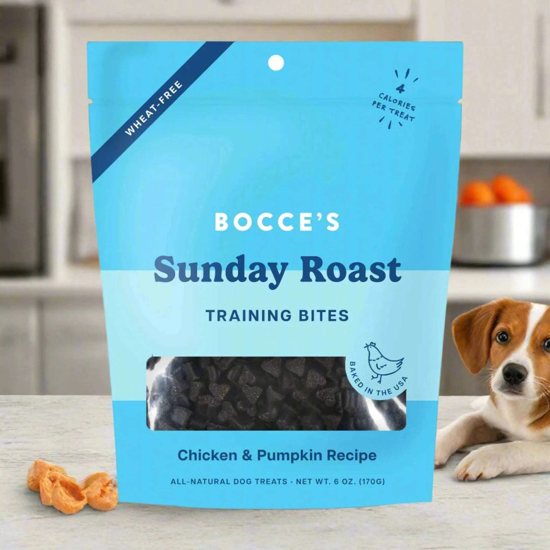 Bocce's Bakery Sunday Roast Training Bites Dog Treats 6oz