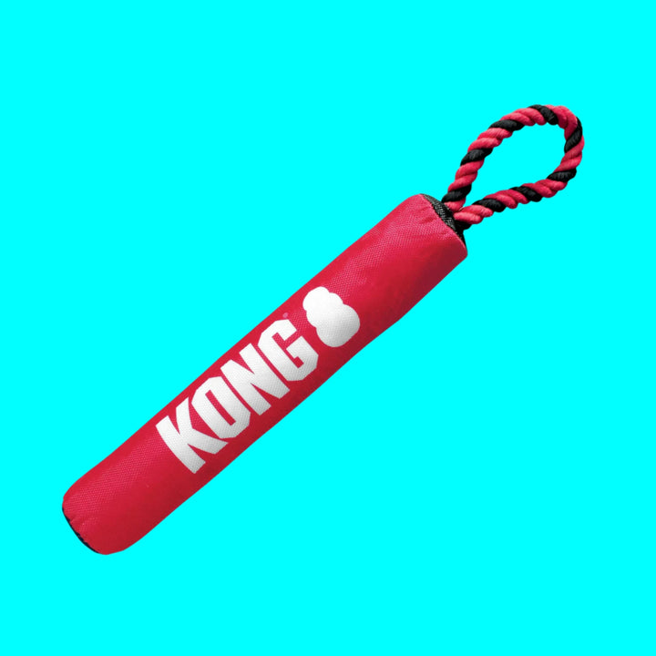 KONG(R) Signature Stick w/Rope Dog Fetch Toy Medium