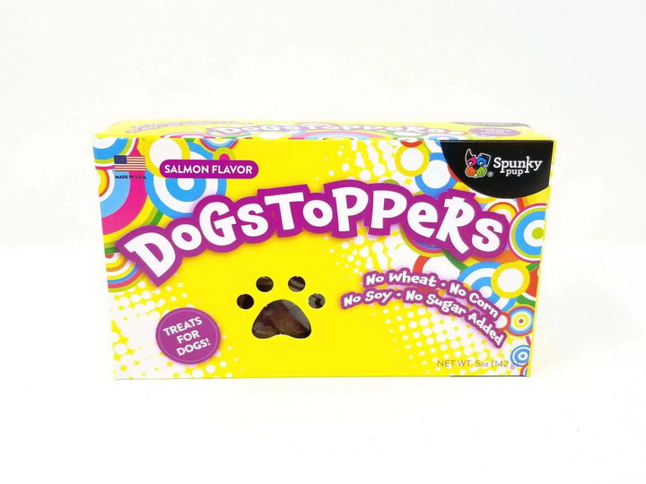 Dogstoppers Dog Treats, Salmon Flavor, 5 oz